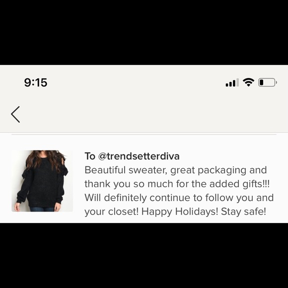 PLUSH & OH SO SOFT COLD SHOULDER SWEATER - Picture 5 of 5